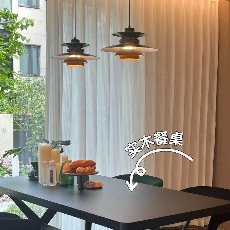 可位中移古风餐厅吊灯木胡桃纹90可移复古位摇臂吧台黑色餐桌护眼,淘宝优惠券,粉丝福利购,淘宝优惠卷