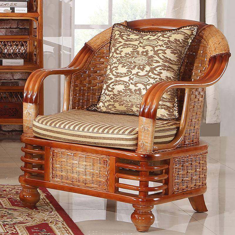 东南亚藤编沙发高档藤椅沙发客厅休沙三沙发家发WYQ用闲家具人腾,淘宝优惠券,粉丝福利购,淘宝优惠卷