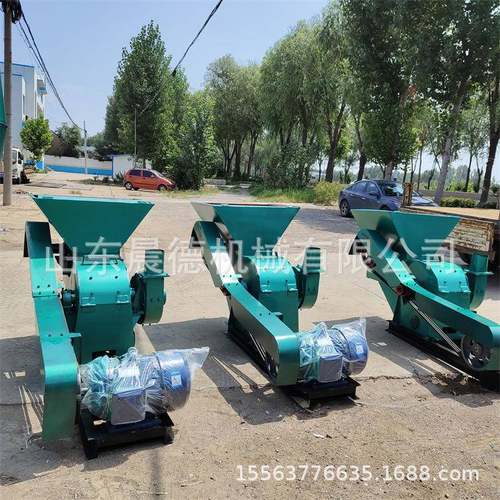 牛草料红薯秧羊花生秧打糠机沙克无品牌/糠龙打草玉米猪秸秆粉机 - 图1