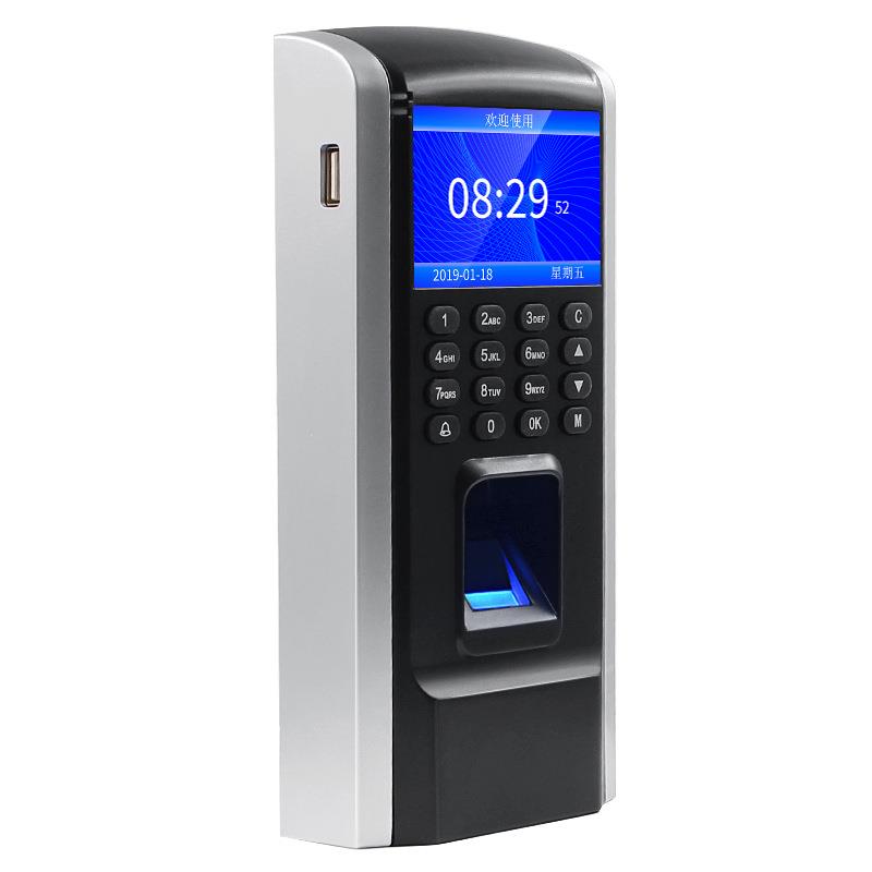 Youku M12 access control machine fingerprint swipe card identification employee entry and exit password door opening and attendance all-in-one machine