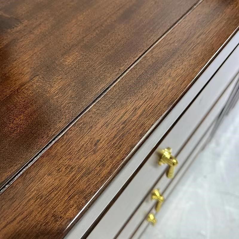 仿古实木斗柜主卧五斗柜靠墙六斗柜客厅高级感卧室储物床尾收纳柜,淘宝优惠券,粉丝福利购,淘宝优惠卷