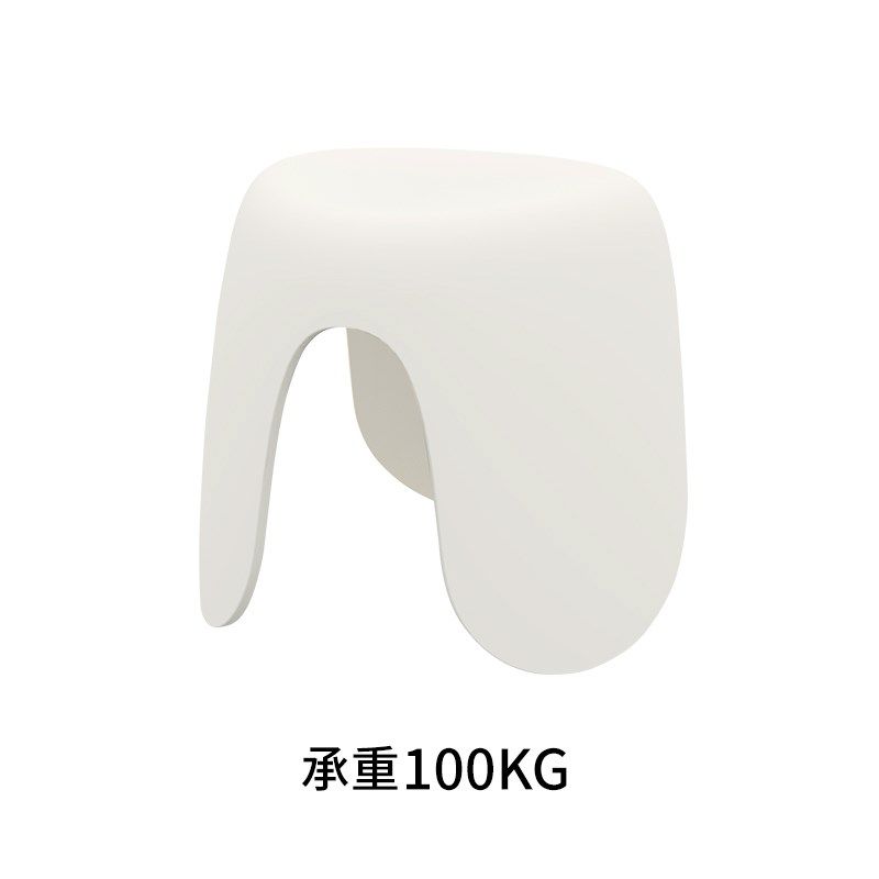 霜山日系家用小板凳奶油风浴室凳玄关换鞋凳茶几凳创意儿童矮椅,淘宝优惠券,粉丝福利购,淘宝优惠卷