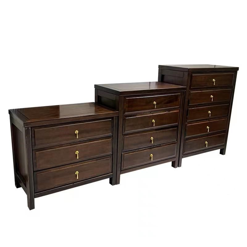 仿古实木斗柜主卧五斗柜靠墙六斗柜客厅高级感卧室储物床尾收纳柜,淘宝优惠券,粉丝福利购,淘宝优惠卷