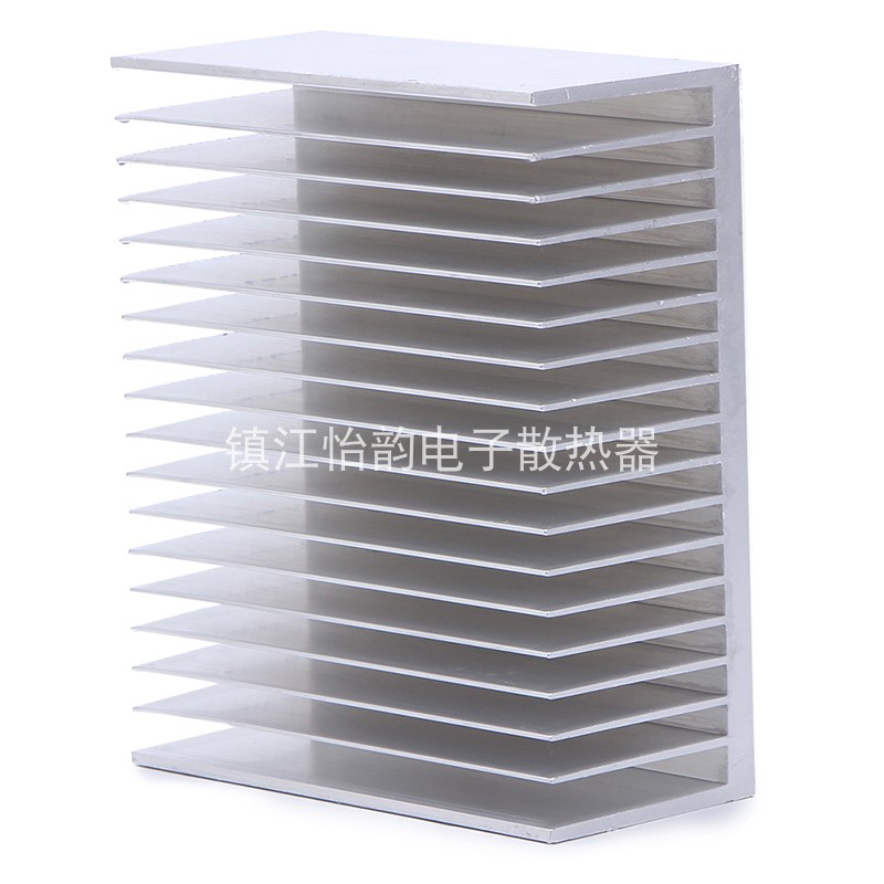 宽150高60铝型材散热器散热片铝散热器电子散热器制冷片加工开票 - 图0