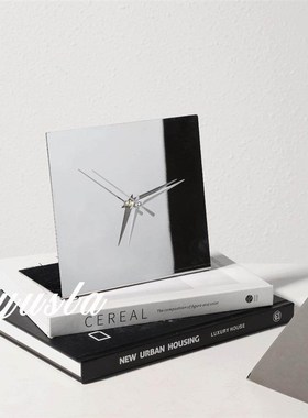 客厅钟表创意自动翻页时钟覆古欧式机械座钟现代简约桌面摆件装饰