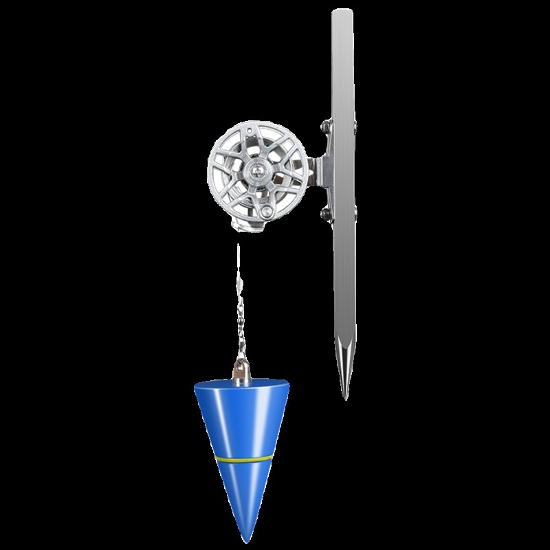 吊线锤线坠吊锤滑轮掉线陀仪木工精度线锥钢丝绳工地专用线重铅垂 - 图3