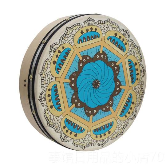 高档童儿手摇铃鼓乐业新疆舞蹈奥表演道具尔夫专打击乐器幼儿园老