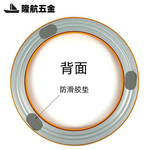 餐桌转盘轴承底座静音顺滑家用玻璃桌子实木圆桌大理石旋转底座 - 图1