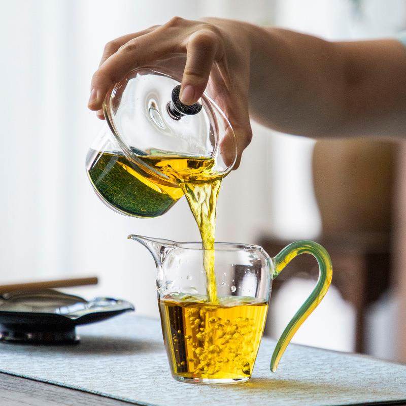 匠不二星空玻璃盖碗耐热玻璃防烫泡茶盖碗手工加厚三才泡茶杯茶具,淘宝优惠券,粉丝福利购,淘宝优惠卷