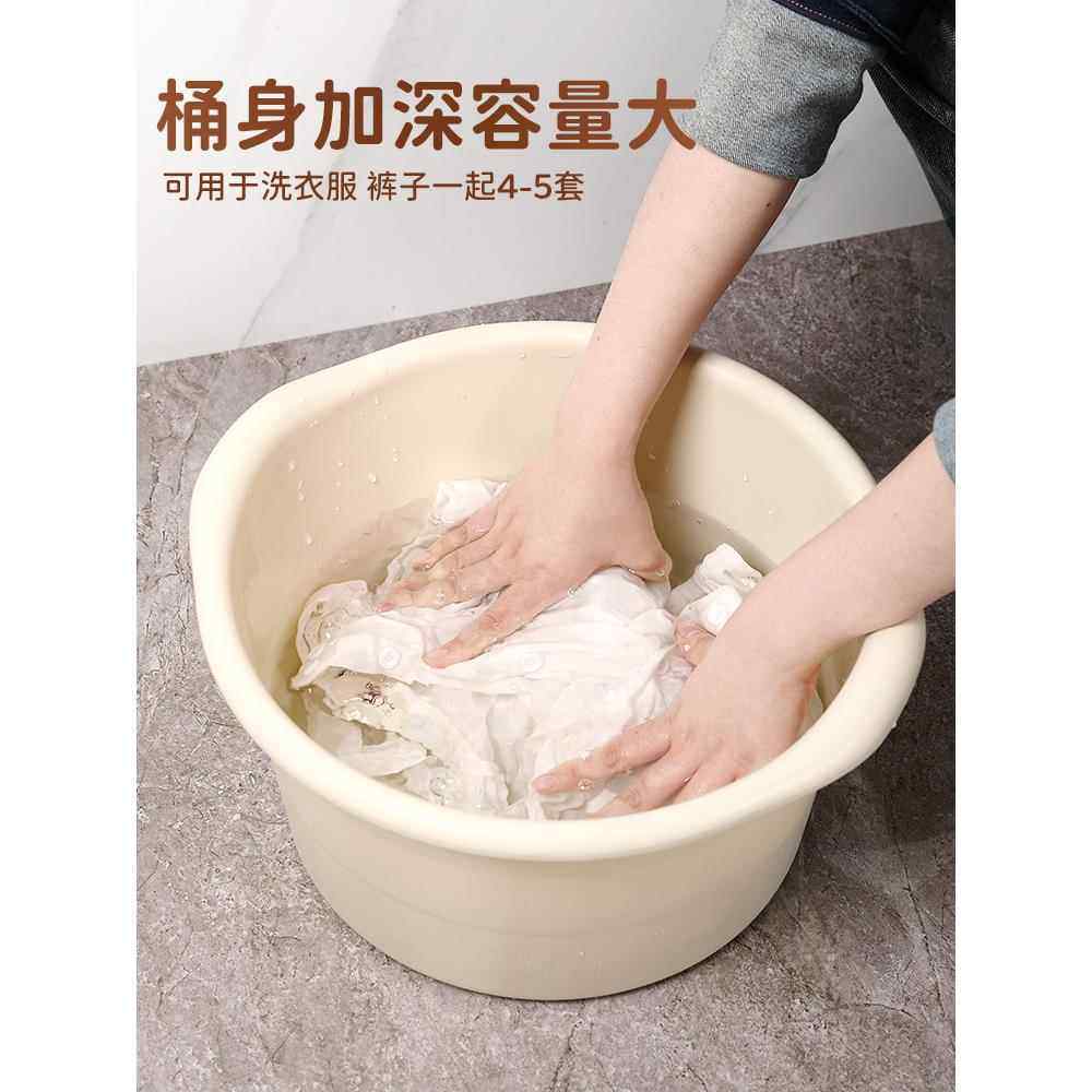 家用塑料足浴桶泡脚沐足洗脚桶加厚加深耐摔牛筋洗脚盆按摩足疗桶,淘宝优惠券,粉丝福利购,淘宝优惠卷