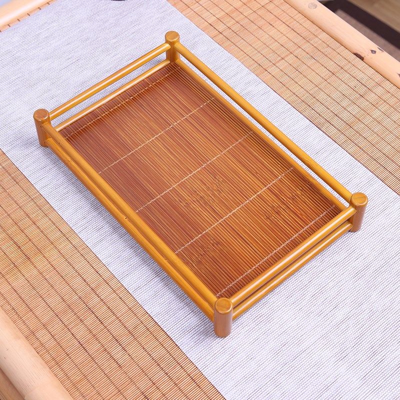 楠竹茶盘茶杯架沥水架茶壶收纳架茶棚茶托盘茶台桌面展示架博古架,淘宝优惠券,粉丝福利购,淘宝优惠卷