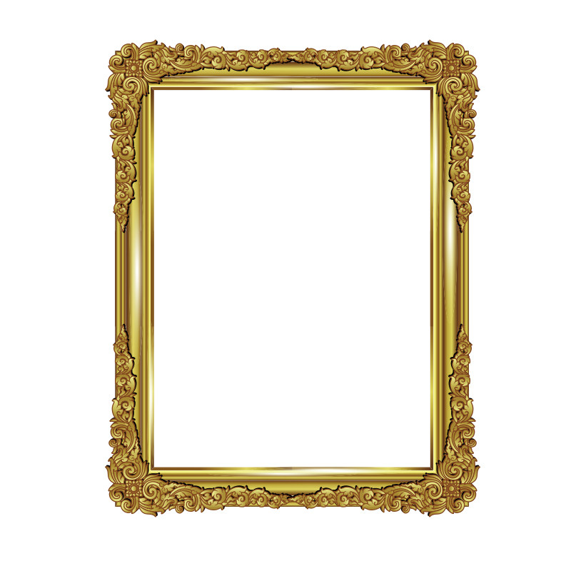 Creative drawing paper, thickened cardboard, children's art, ancient European style photo frame paper, border paper, palace style retro paper