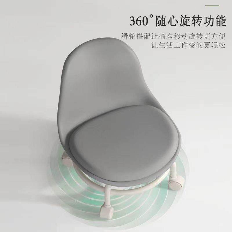 带轮子小凳子美缝轮滑矮凳带娃学步旋转椅子移动小凳子万向轮凳子,淘宝优惠券,粉丝福利购,淘宝优惠卷
