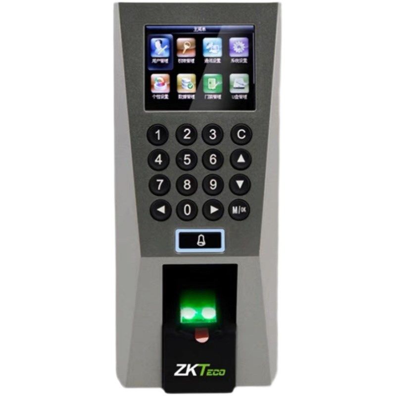 Zhongkong fingerprint attendance all-in-one machine F18 electronic access control machine company office glass door sensor access control machine