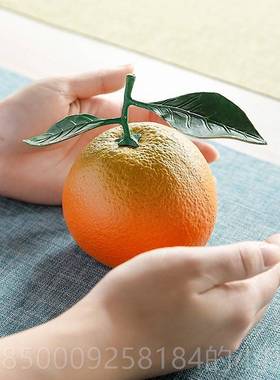 正品仿真铜水果摆件橙子橘子心想事橙礼盒事业有成事成办公室桌面