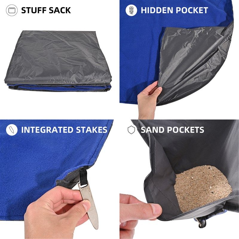 多功能耐磨防水野餐垫防寒保暖抓绒帐篷地垫露营登山野餐沙滩,淘宝优惠券,粉丝福利购,淘宝优惠卷