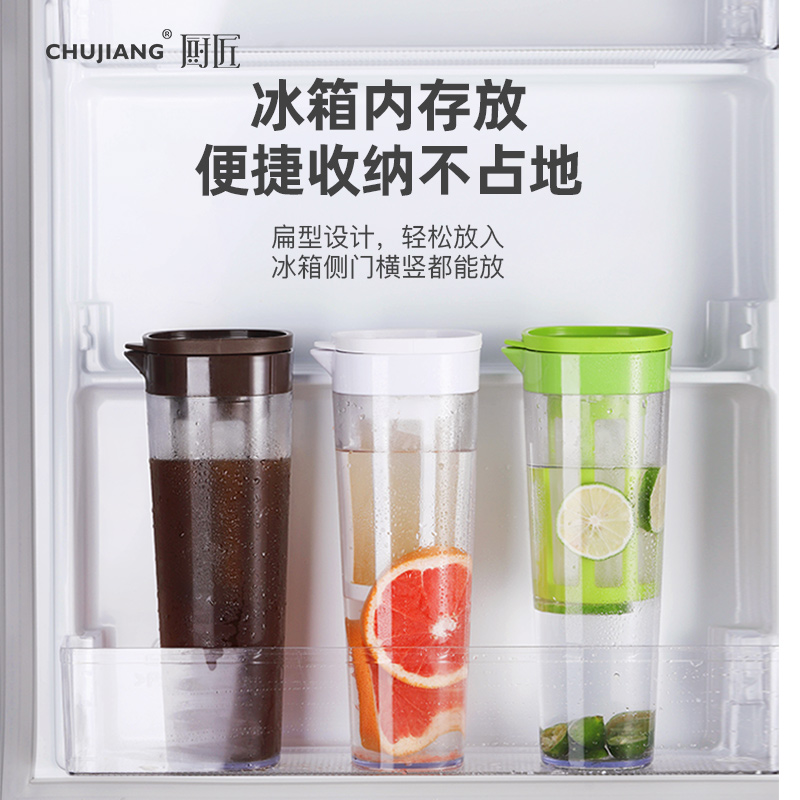 厨匠咖啡冷萃壶手磨咖啡萃取咖啡壶冰滴壶冷泡果茶壶冷泡瓶冷萃杯 - 图2