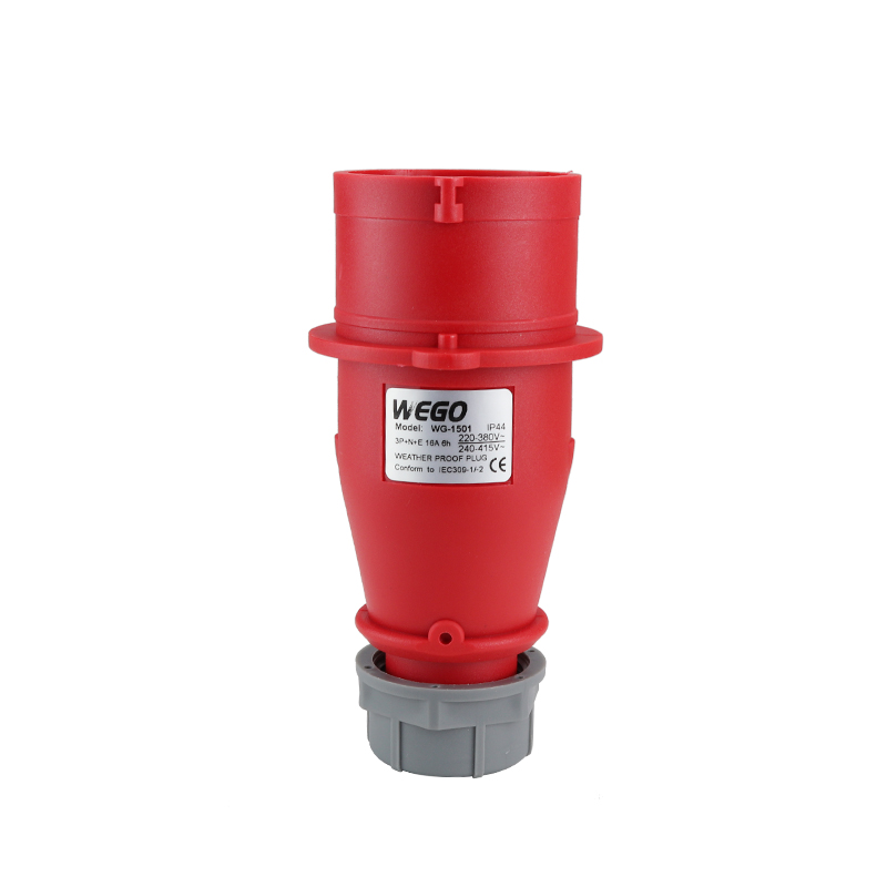 尼龙第3代新款防水工业插头插座3芯4心5孔16A32A不防爆连接器套装 - 图3