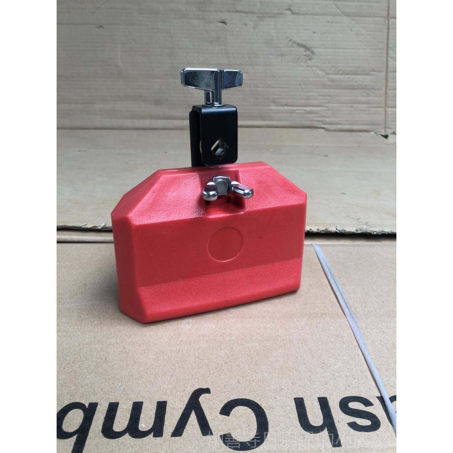 正品小打乐器民打击戏高低音梆子剧架子爵士鼓塑料牛铃曲木鱼组乐 - 图0