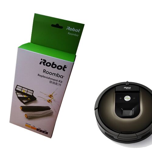 原装iRobot 980 960 964 880 885 870 860 864扫地机配件边刷3个 - 图1