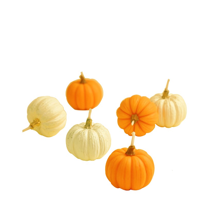 感恩节万圣节派对用品创意南瓜蜡烛酒吧餐厅咖啡厅万圣气氛装饰 - 图3