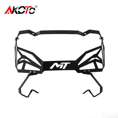 适用摩托车 春风800MT 改装配件 大灯护网 前照灯防护罩 大灯罩 - 图0