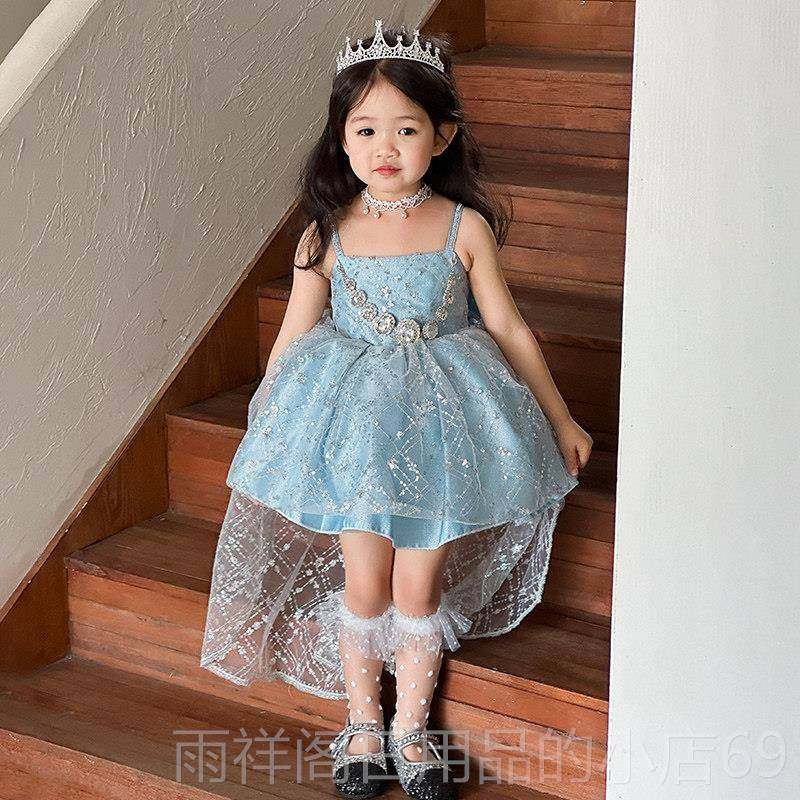 正品爱莎罗女童艾莎2公主205新款儿童夏季莉塔洋装裙演出服蓬蓬裙,淘宝优惠券,粉丝福利购,淘宝优惠卷
