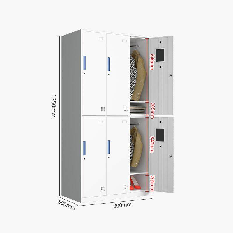 更衣柜钢制铁皮柜现代简约铁皮衣柜拆装薄边更衣钢柜工厂员工柜,淘宝优惠券,粉丝福利购,淘宝优惠卷