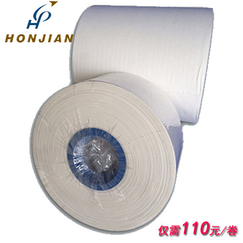 无尘卷纸擦拭纸工业擦拭布无尘布吸油吸水纸工业大卷纸烤漆贴白蓝 - 图3