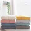 Thick square futon cushion, office seat cushion, living room bay window balcony meditation cushion, sedentary butt cushion