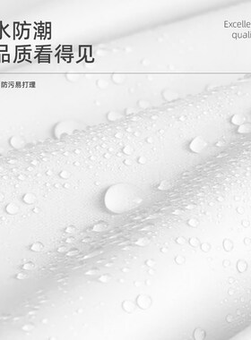 白色贴纸桌面柜子柜门改色贴膜橱柜衣柜防水防潮自粘墙纸家具翻新