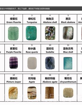 高档天鲍然鱼贝壳手制链 素元纯银海洋风饰品 原创设计可订手欧美