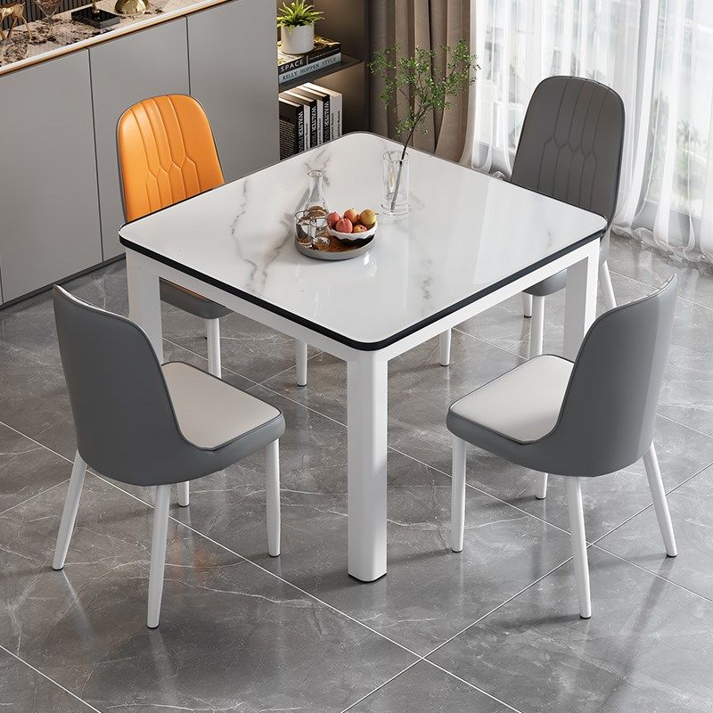 正方形家用餐桌椅组合小户型2人吃饭桌子简约现代四方桌出租房4人,淘宝优惠券,粉丝福利购,淘宝优惠卷