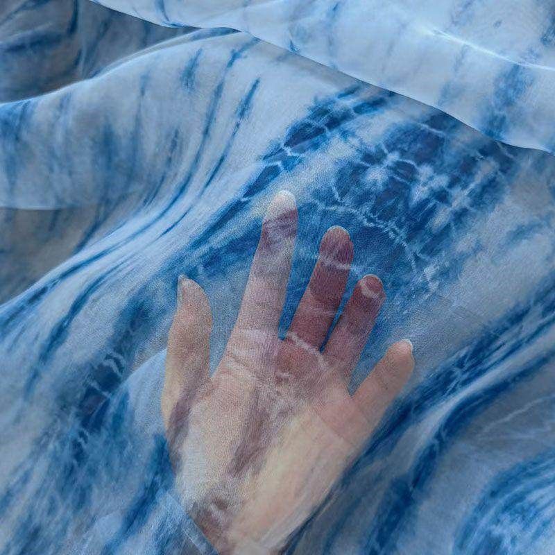 白色扎染纱布料薄纱布幼儿园民宿婚礼氛围吊顶蜡染纱幔装饰背景布,淘宝优惠券,粉丝福利购,淘宝优惠卷