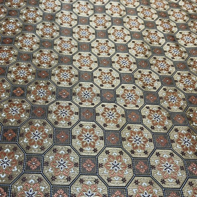 Imitation Song Dynasty brocade fabric Ruyi octagonal treasure pattern antique restored edge packaging brocade box calligraphy and painting framed antiques