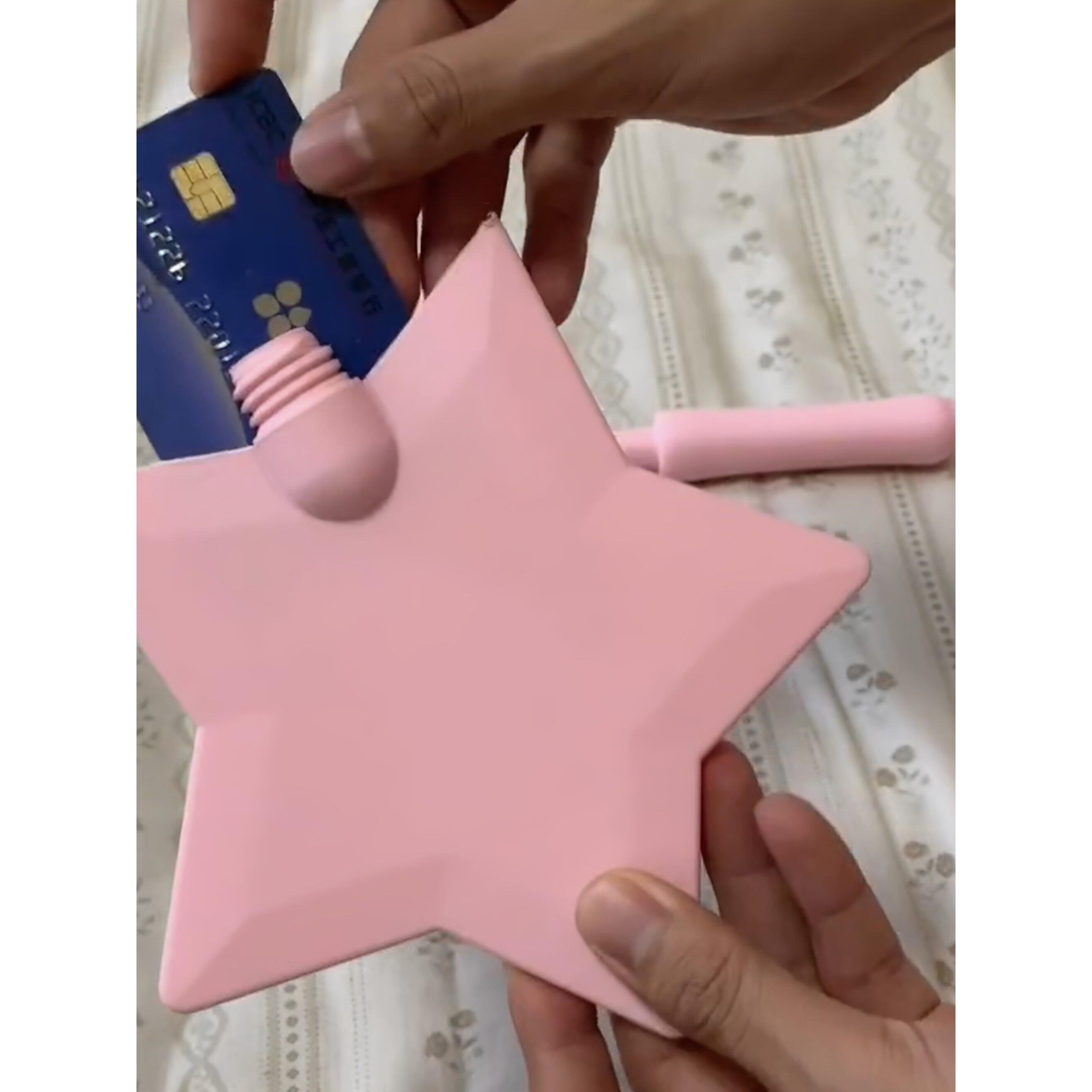 Star Payment Wand 3D Printed Starlight Magic Wand Contactless Payment Clip Access Card Meal Card Creative Protective Cover