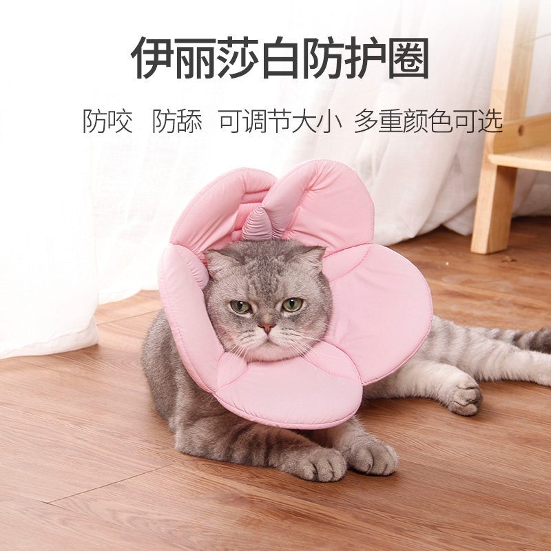 吉仔仔伊丽莎白圈猫咪项圈头套防咬防舔猫咪耻辱圈宠物用品防护罩,淘宝优惠券,粉丝福利购,淘宝优惠卷