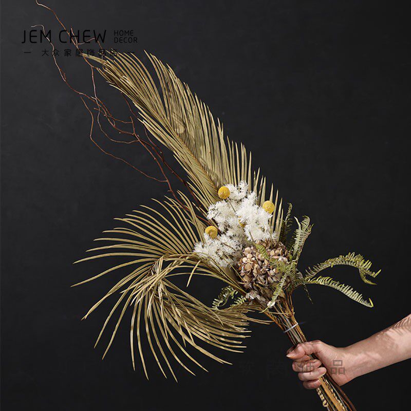 花瓶花艺套装成品花插花花束仿真花干花套餐样板间售楼处吊钟装饰 - 图2