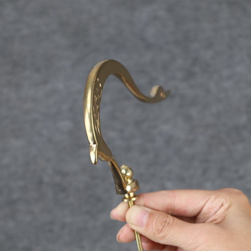 鸟笼挂钩钩子黄铜提手画眉百灵辣嘴八哥竹鸟笼龙头黄铜配件,淘宝优惠券,粉丝福利购,淘宝优惠卷