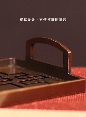 长方形随缘仿紫铜入门香道用具套装香篆工具香灰檀沉香粉用品香印