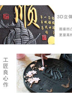 客厅酒柜装饰品小摆件家居电视柜创意工艺品玄关博古架汉美摆设