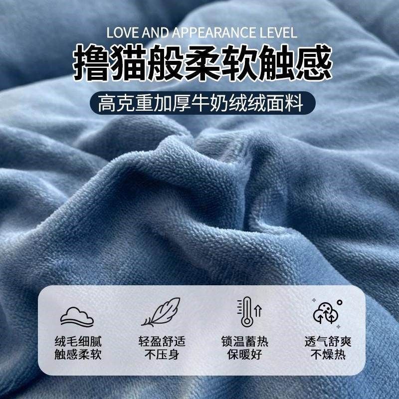 羊羔绒被子2025新款冬季棉被被芯冬天宿舍单人秋冬被加厚保暖10斤,淘宝优惠券,粉丝福利购,淘宝优惠卷