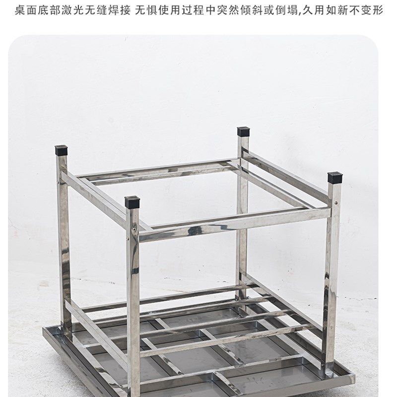 新款家用烤火桌子全不锈钢SUS304冬季取暖正方形折叠组装电炉餐桌,淘宝优惠券,粉丝福利购,淘宝优惠卷
