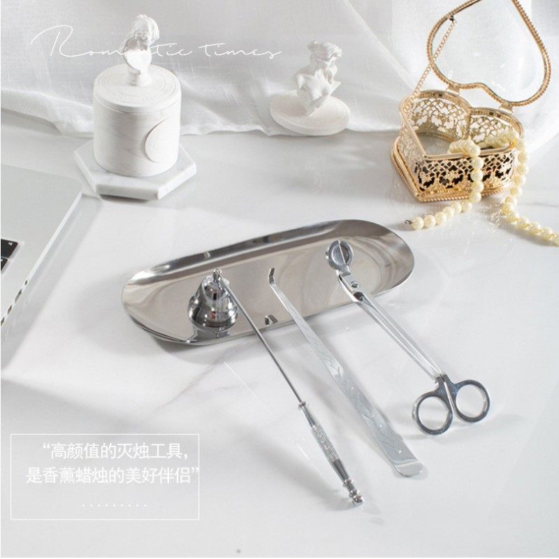 香薰蜡专用灭烛工具三件套灭烛器灭烛钩灭烛铛灭烛剪烛芯剪灭烛罩,淘宝优惠券,粉丝福利购,淘宝优惠卷