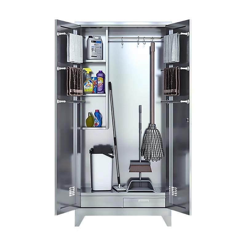 304不锈钢清柜车间卫生纳保洁柜拖存放柜阳XYL-031台杂洁物收柜把,淘宝优惠券,粉丝福利购,淘宝优惠卷