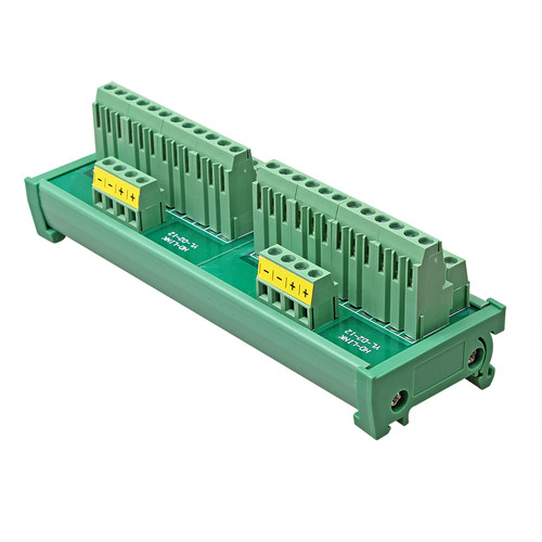 工业转换端子台1进多出中继端子一进24出分理线盒 2进24出公共分 - 图2