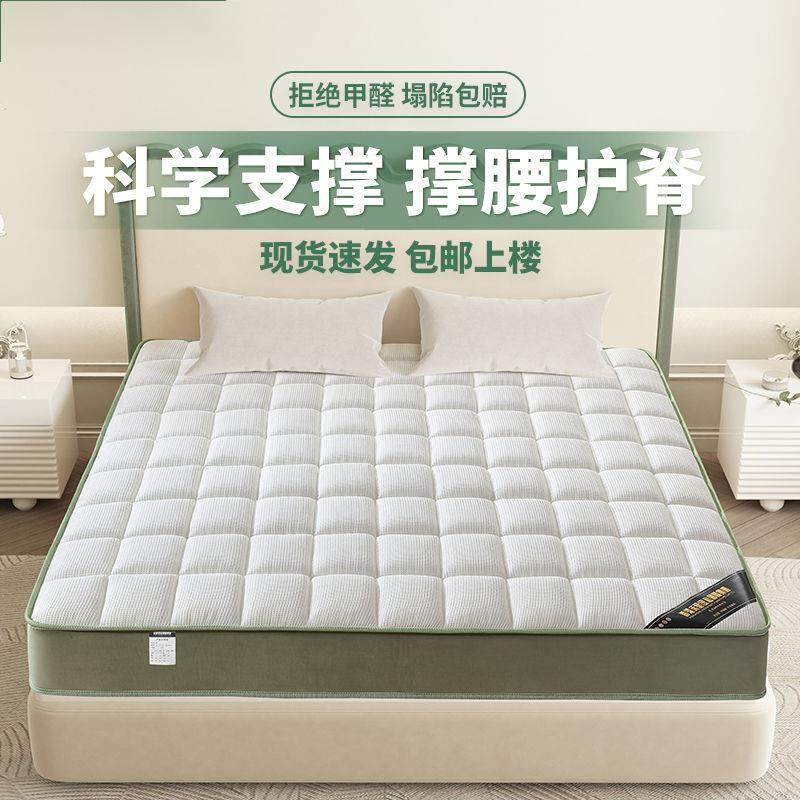 出租屋家用席梦思弹簧床垫舒床适2cm厚软硬两1用BPM.8米乳0胶椰棕,淘宝优惠券,粉丝福利购,淘宝优惠卷