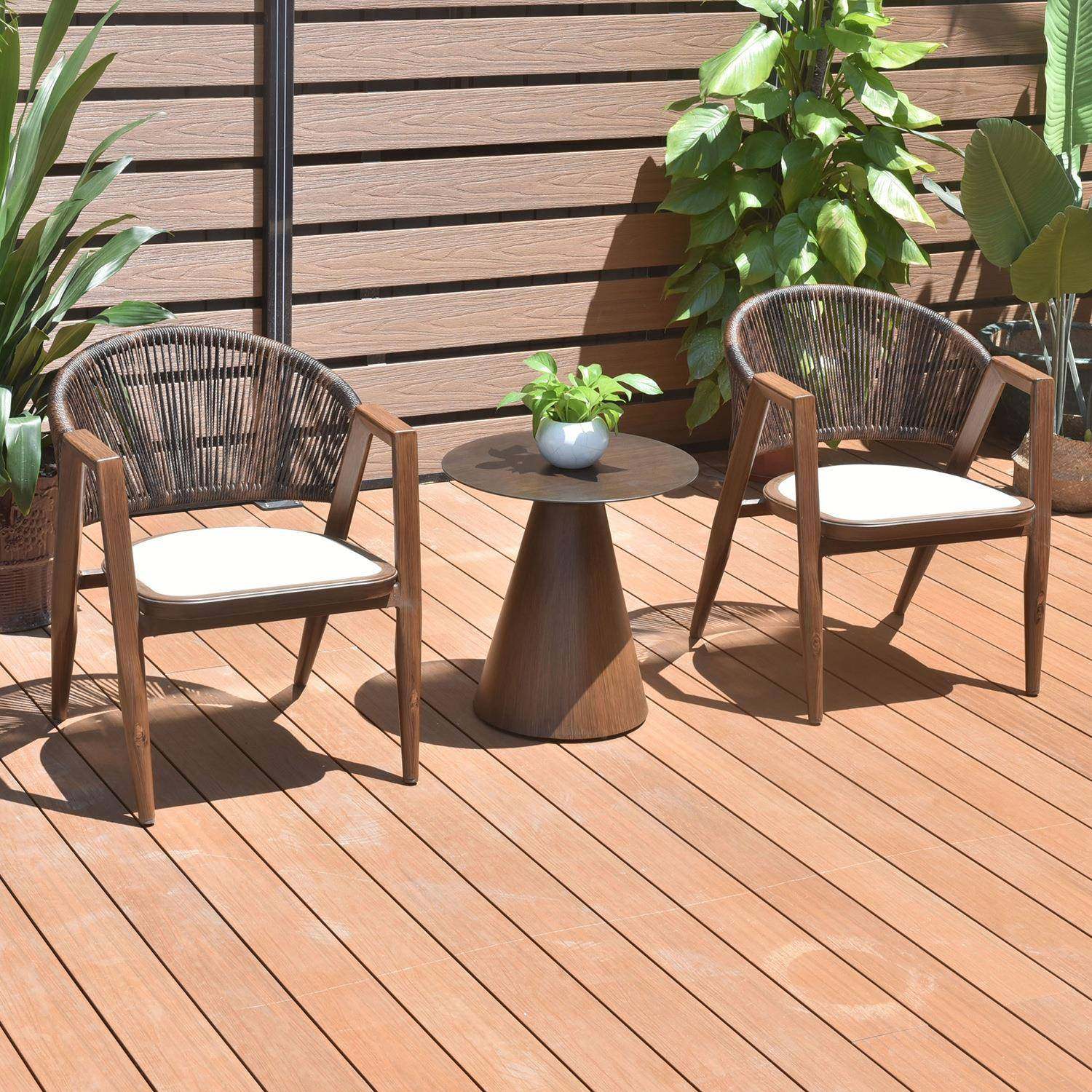 高品质5年藤条编椅子花庭院藤户外园具21家铝合金桌椅茶几阳台藤,淘宝优惠券,粉丝福利购,淘宝优惠卷