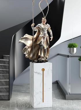 高档斗战胜佛大型落摆地摆件齐天空大圣悟商场酒店门大口号设开业