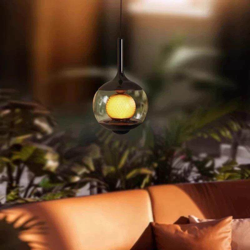 意式极简玻璃卧室全光谱护眼吊灯现代简约轻奢2025新款床头小吊灯,淘宝优惠券,粉丝福利购,淘宝优惠卷